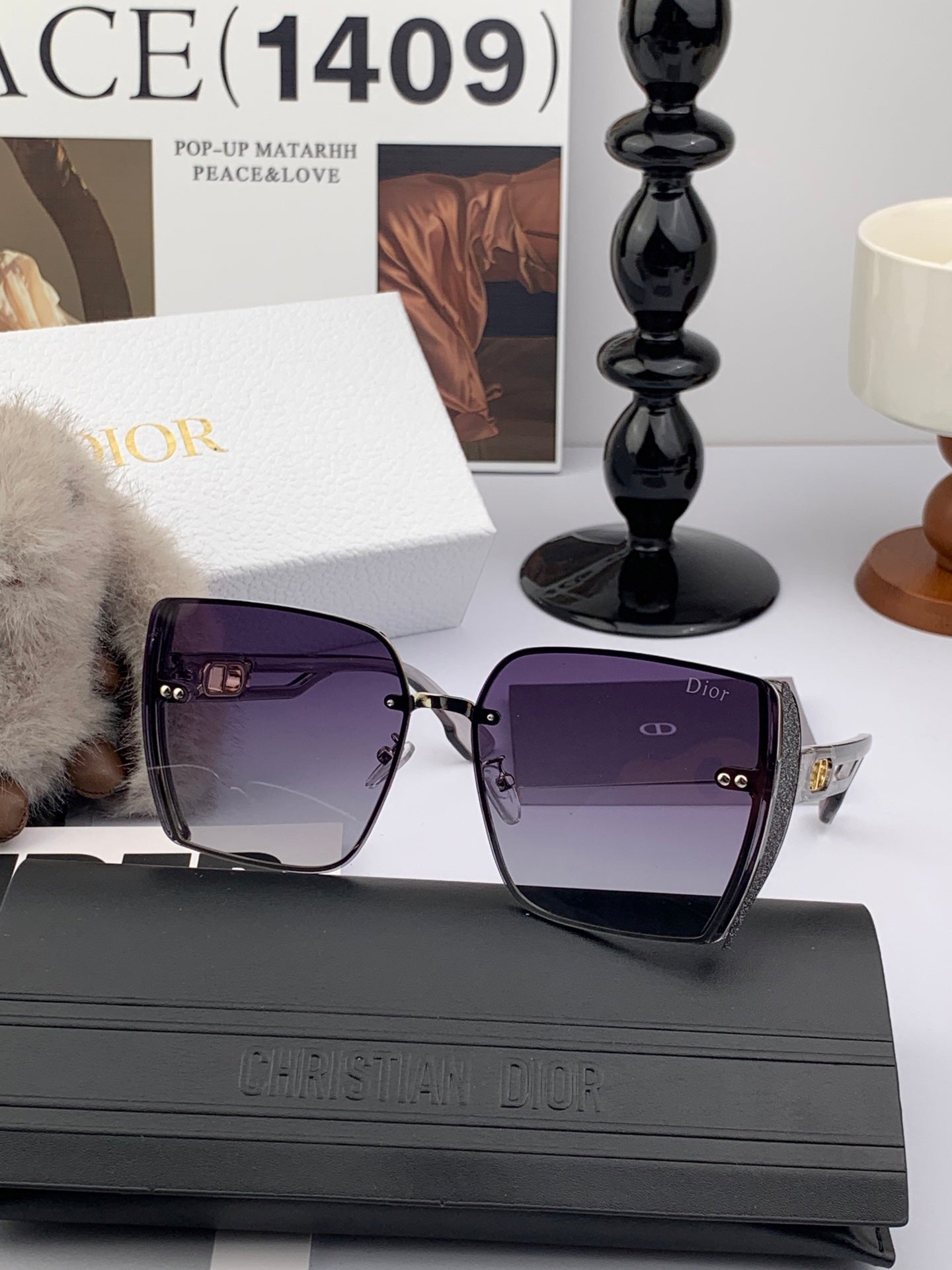 MONTAIGNE SUNGLASS IN ACETATE