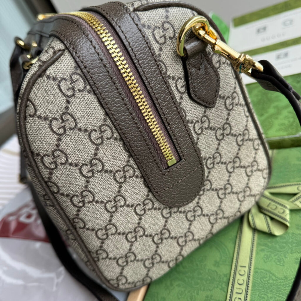 Gucci Ophidia Bag Beige mix Brown Canvas 240085 - Product Image 2