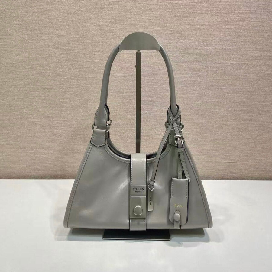 PRA mini catwalk model gray leather and top-grade hardware 339955 | Studio Nafay