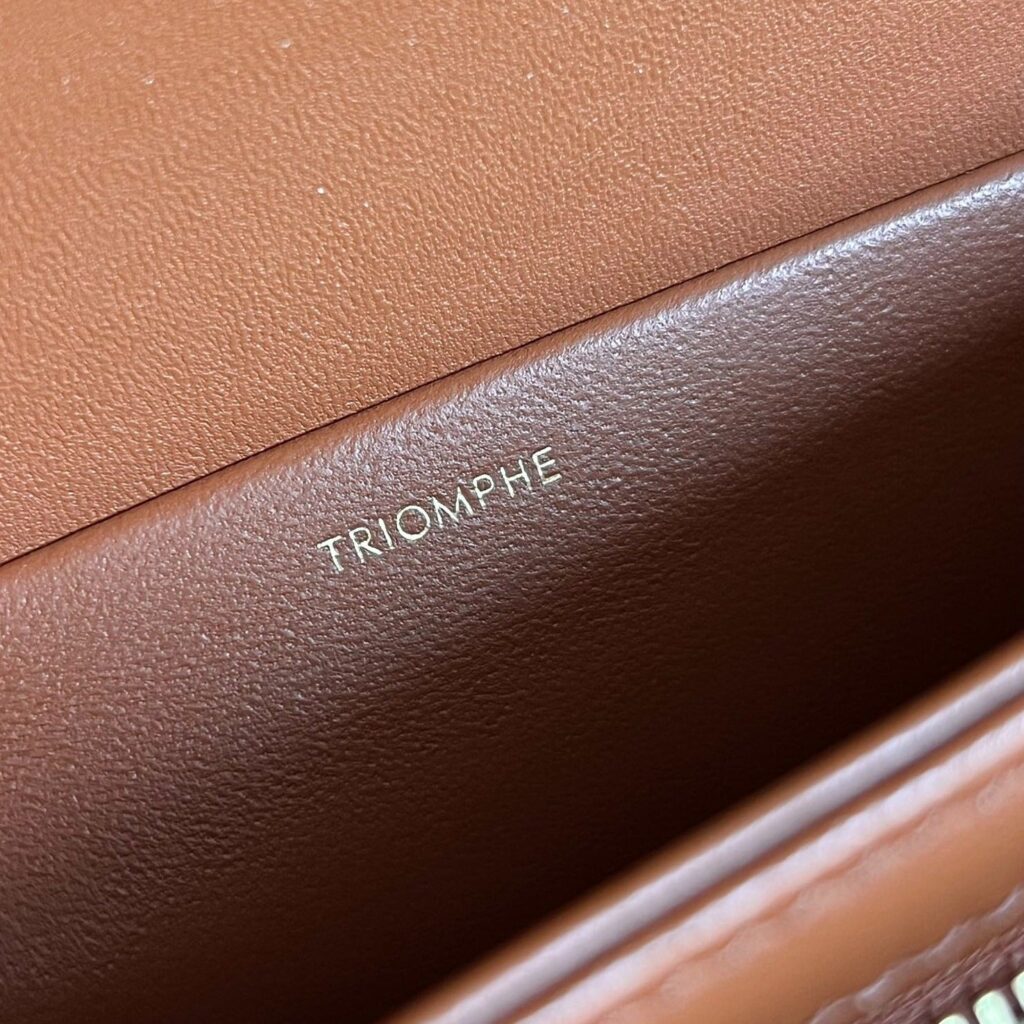 CLASSIQUE TRIOMPHE 22 TAN SMOOTH CALFSKIN - Product Image 2