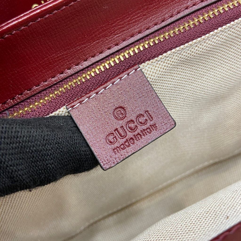 HORSEBIT SHOULDER BAG 25 IN WINE RED LAMBSKIN GOLD HARDWARE | Studio Nafay