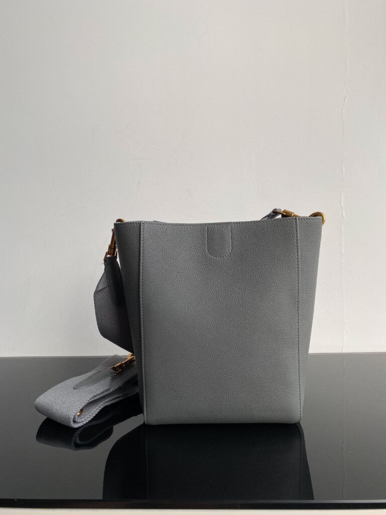 SANGLE SEAU BUCKET 24 BAG GREY CALFSKIN - Product Image 2