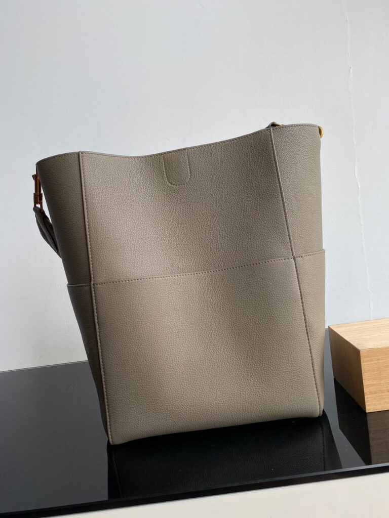 SANGLE SEAU BUCKET 33 BAG PEANUT BROWN CALFSKIN - Product Image 2