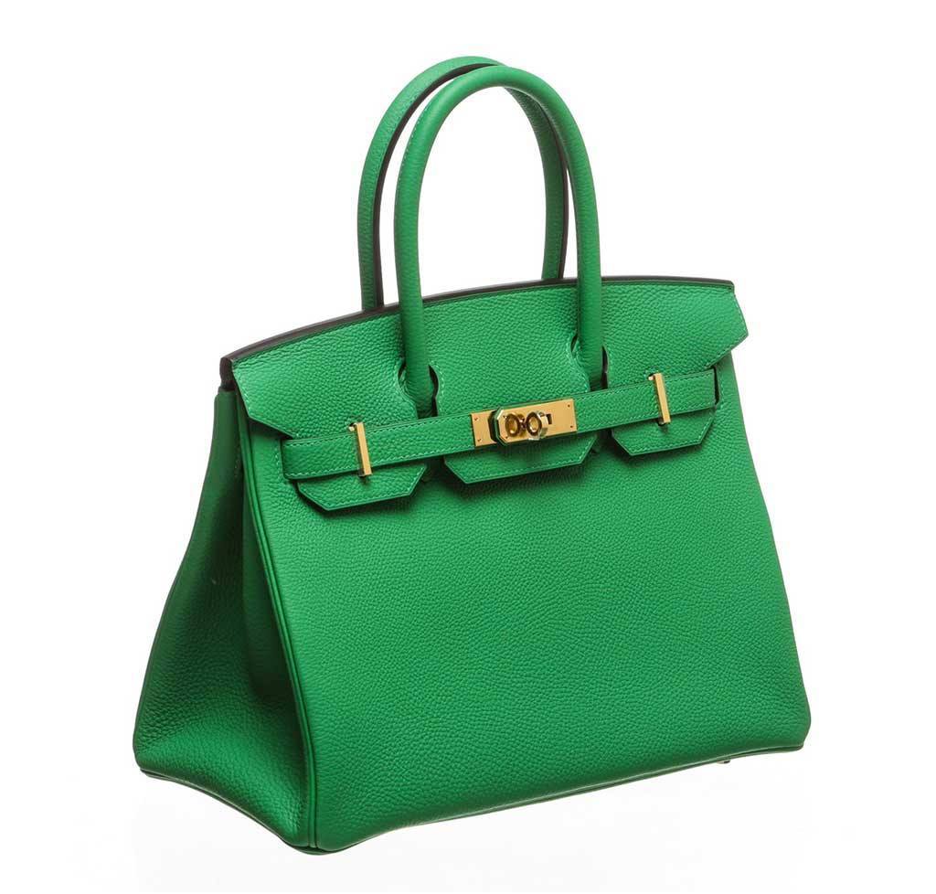 HermesBirkin 30 Bamboo GHW