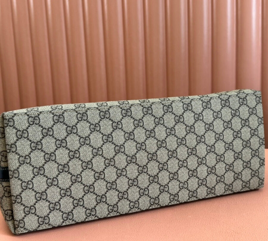 Gucci Ophidia 36cm Bag Ebony Black Canvas 248557 | Studio Nafay