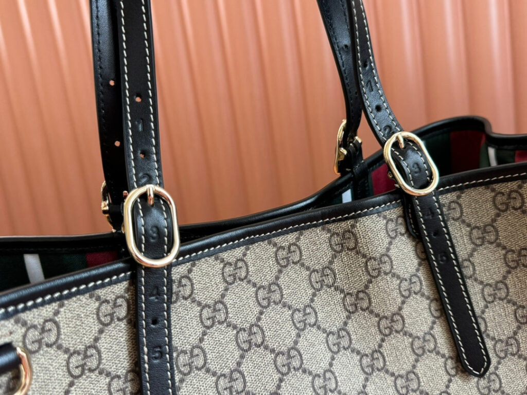 Gucci Ophidia 36cm Bag Ebony Black Canvas 248557 - Product Image 2