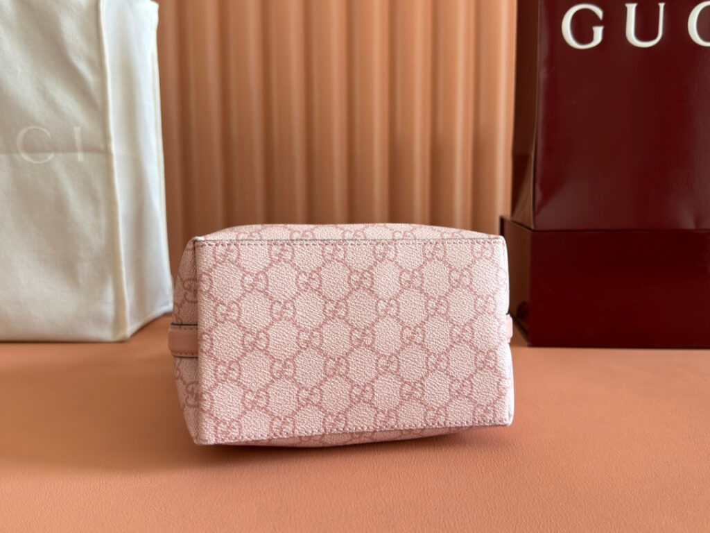 Gucci Ophidia 20.5cm Bag Pink Canvas 244353 - Product Image 2