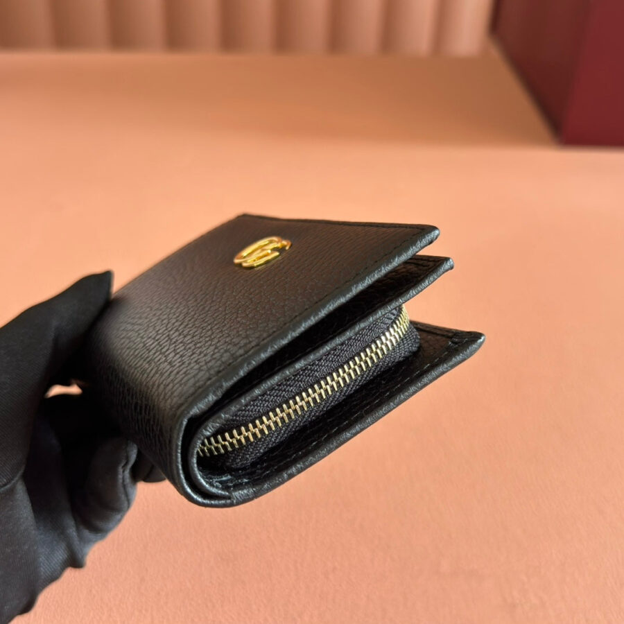 Gucci Marmont Wallet Black Leather 255302 | Studio Nafay