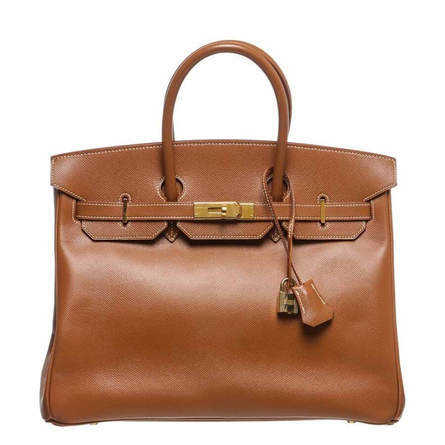 HermesBirkin 35 Gold Epsom Bag GHW | Studio Nafay