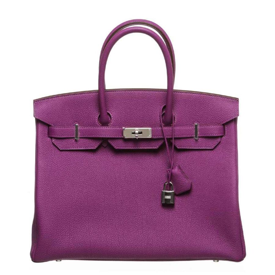 HermesBirkin 35 Anemone Bag PHW | Studio Nafay