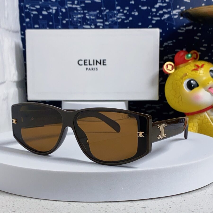 TRIOMPHE SUNGLASS 533219 IN CARAMEL ACETATE | Studio Nafay