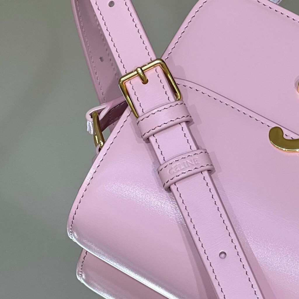 MINI CLAUDE 22 SHINY CALFSKIN LIGHT PINK - Product Image 2