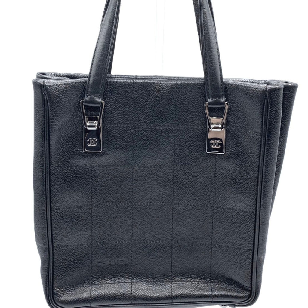 Chanel Caviar Skin Tote Bag Black | Studio Nafay