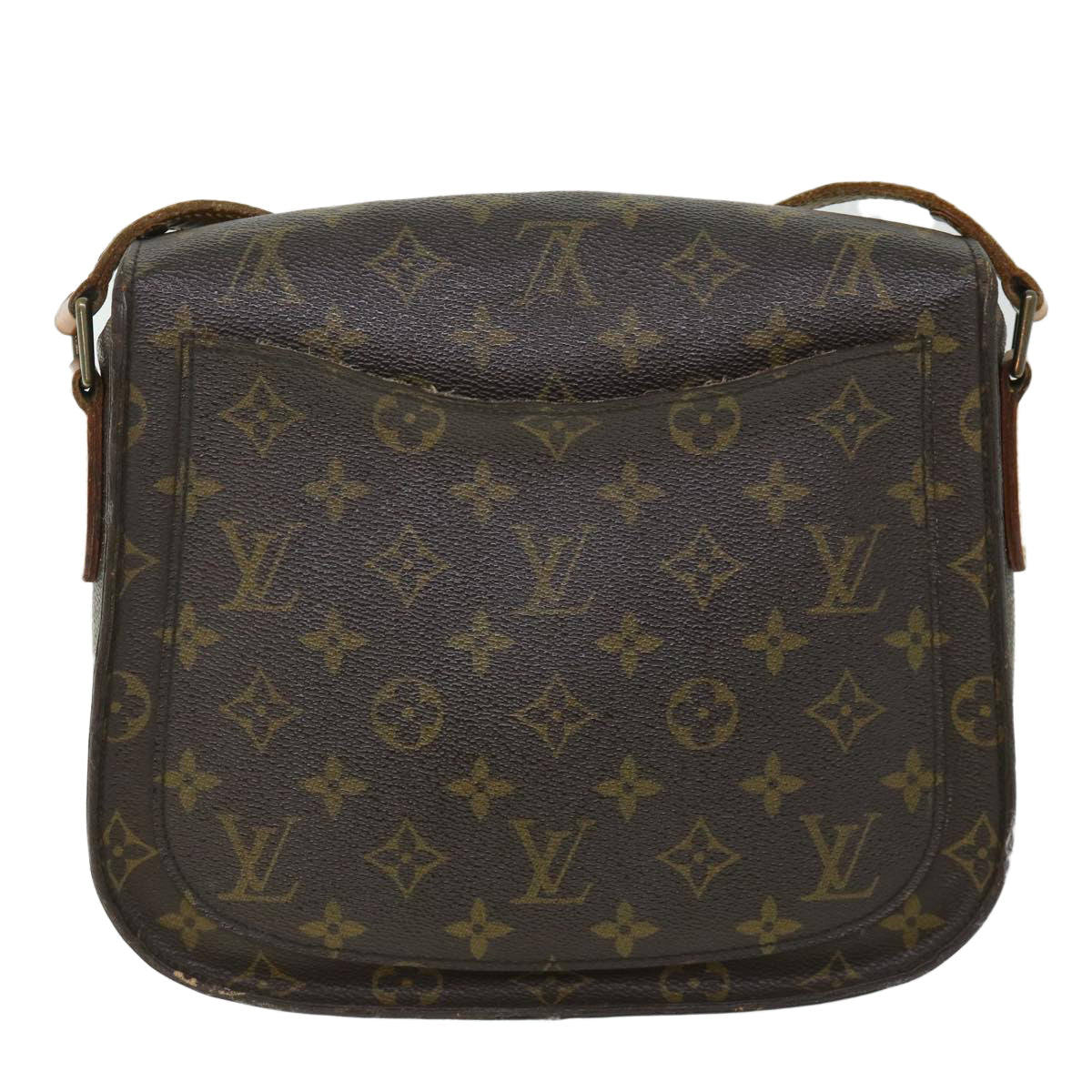 LOUIS VUITTON Monogram Saint Cloud GM Shoulder Bag LV Auth ki3522