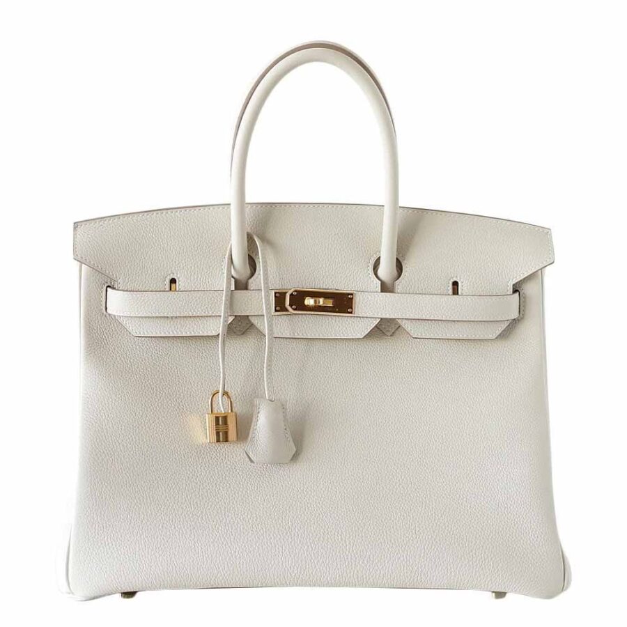 HermesBirkin 35 Craie Togo Bag | Studio Nafay