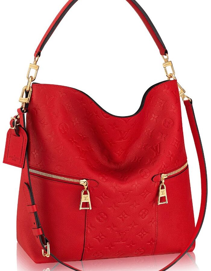Louis Vuitton Monogram Empreinte Mélie Bag-Cherry | Studio Nafay
