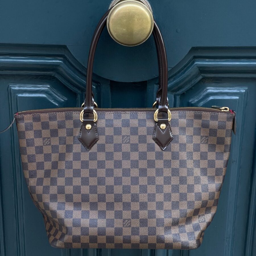 Louis Vuitton - cabas saleya damier ébène