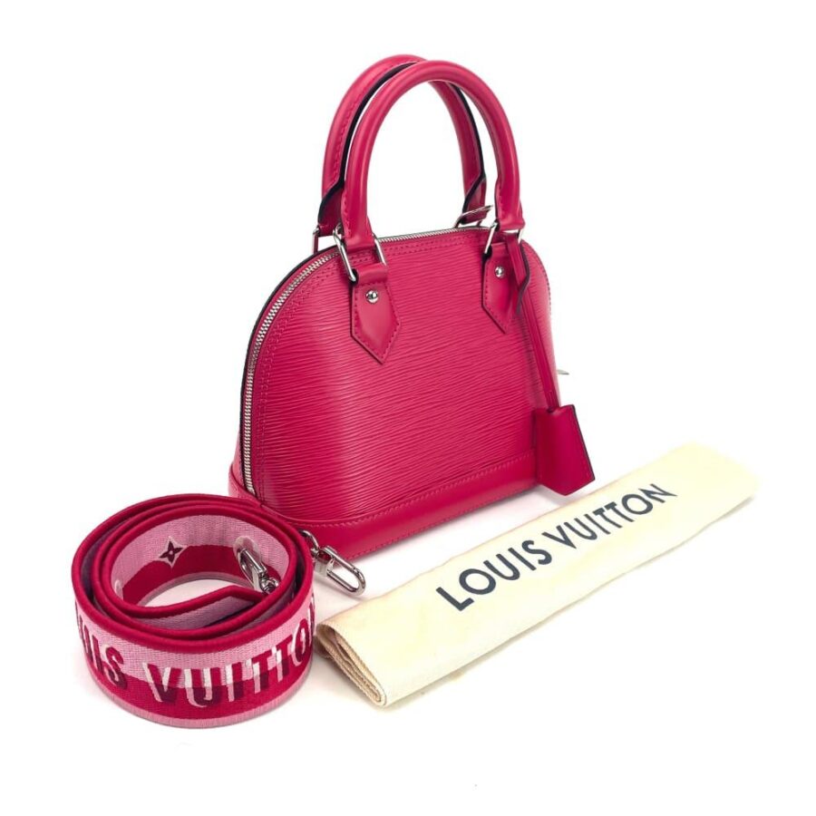 LOUIS VUITTON EPI Alma BB w/Jacquard | Studio Nafay