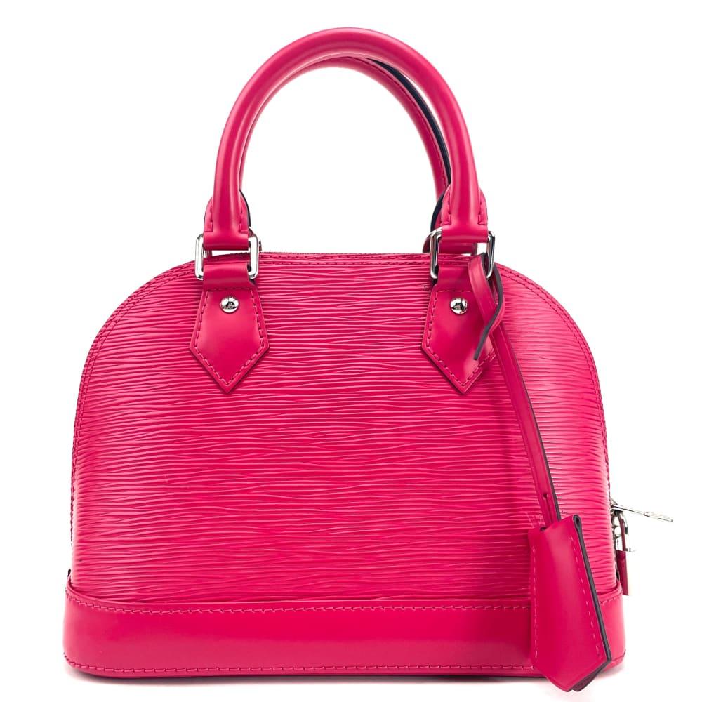 LOUIS VUITTON EPI Alma BB w/Jacquard