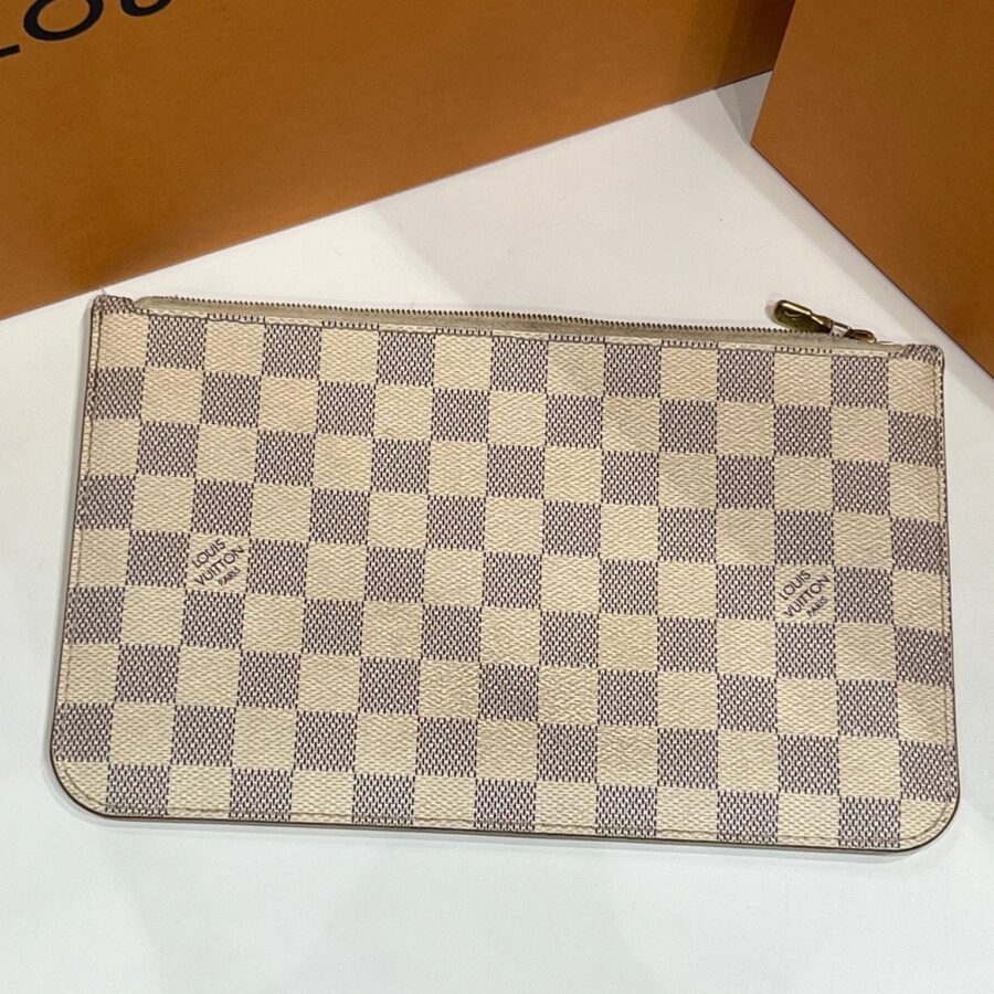 Louis Vuitton - Pochette neverfull damier azur