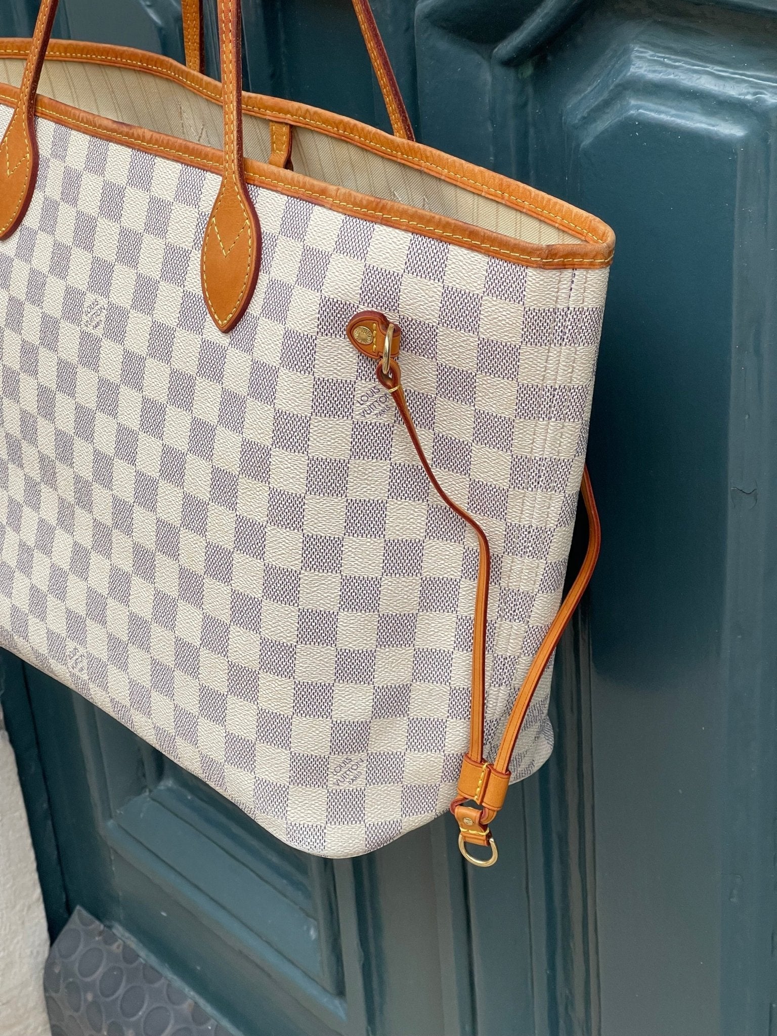 Louis Vuitton – Sac Neverfull MM damier azur