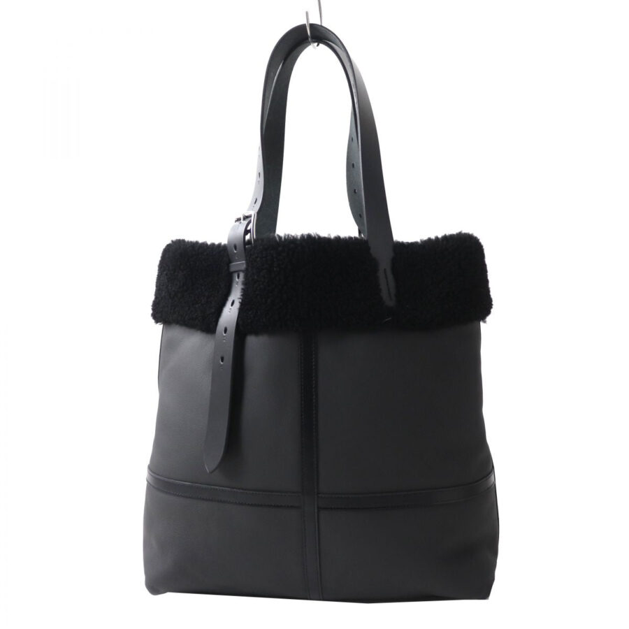 HERMES Tote Bag Taurillon Clemence Cristobal black | Studio Nafay