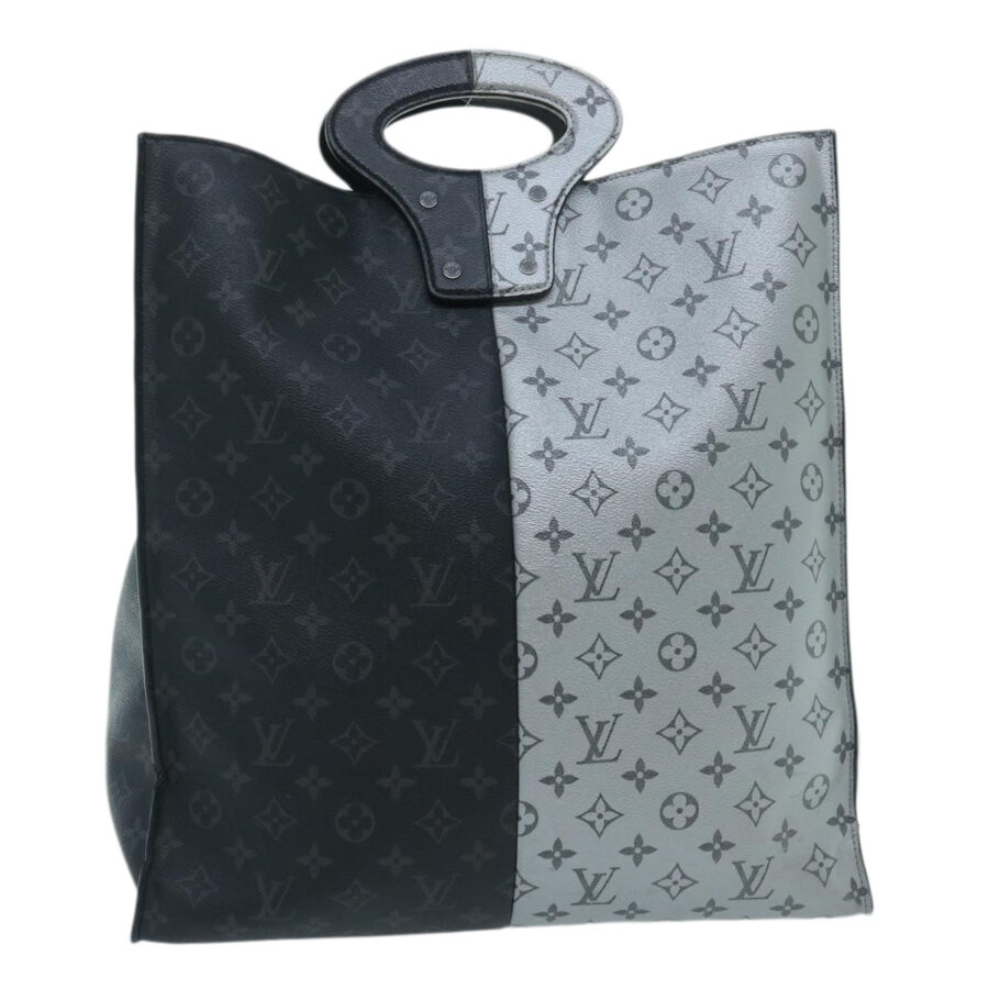 LOUIS VUITTON Monogram Eclipse Split Pacific Tote Bag LV Auth 34728A | Studio Nafay