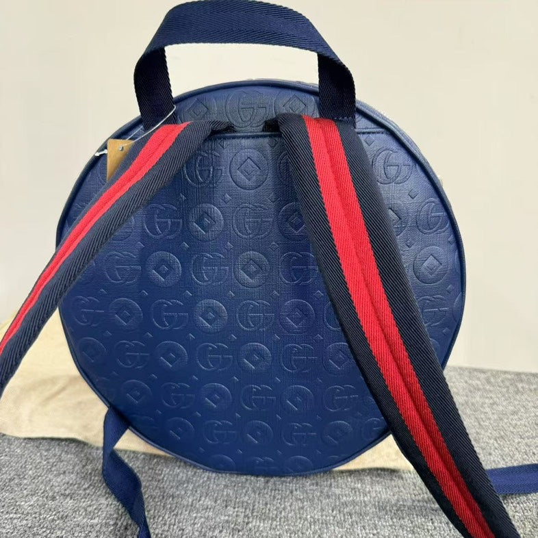 Gucci GG Blue Circle Backpack