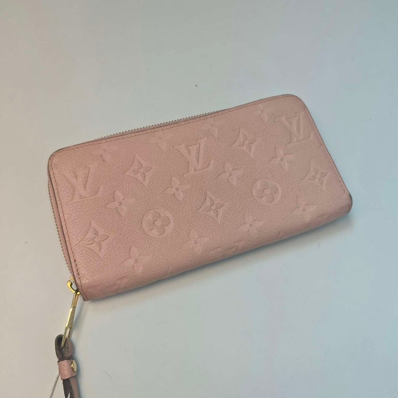 LOUIS VUITTON Empreinte Rose Ballerine Pink Leather Wallet | Studio Nafay