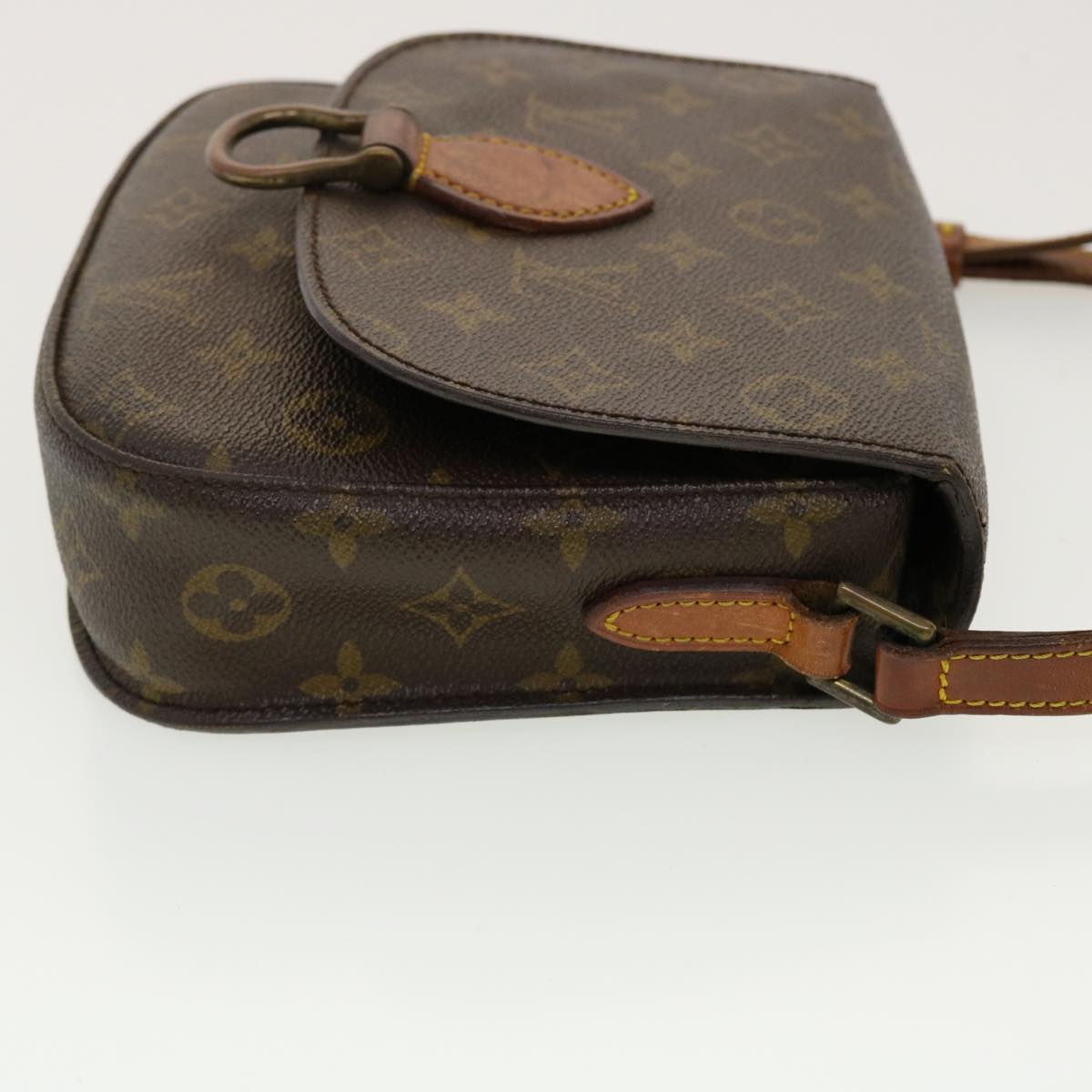 LOUIS VUITTON Monogram Saint Cloud MM Shoulder Bag LV Auth rd4828