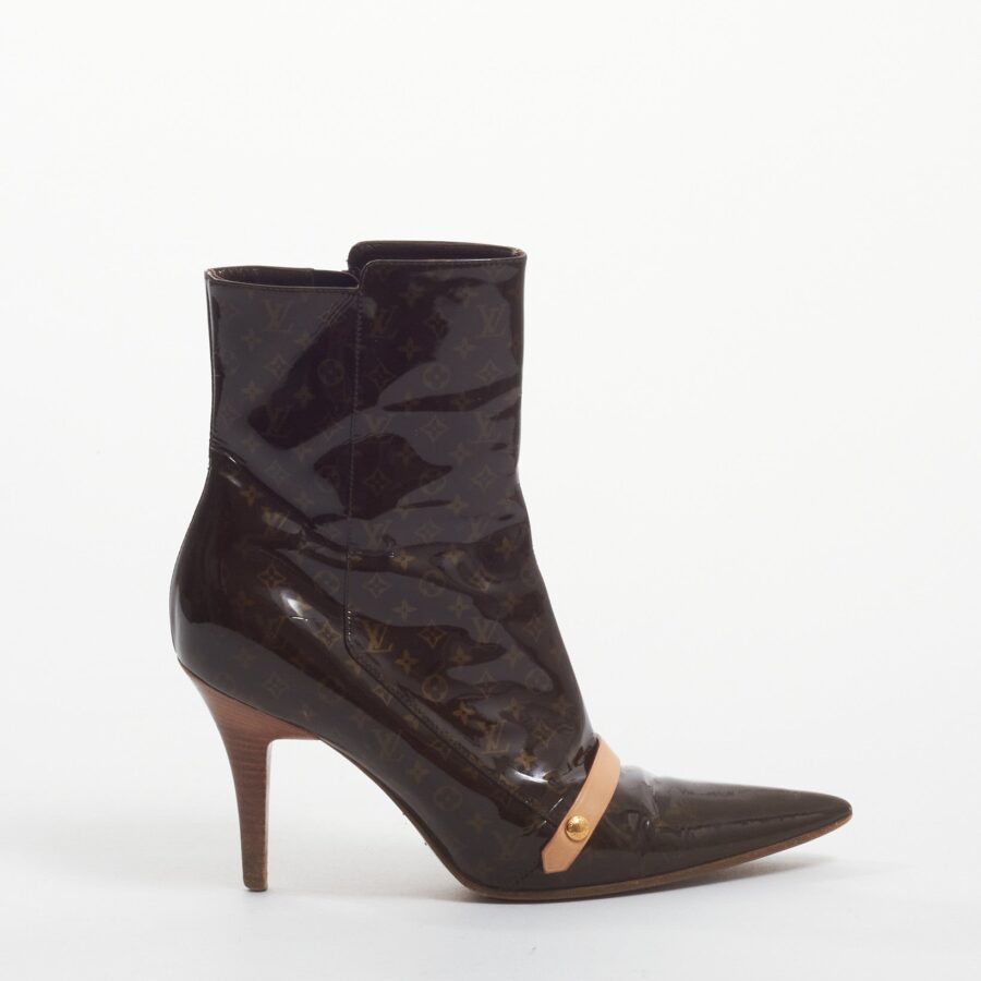 Louis Vuitton Monogram PVC Booties - 38.5 | Studio Nafay