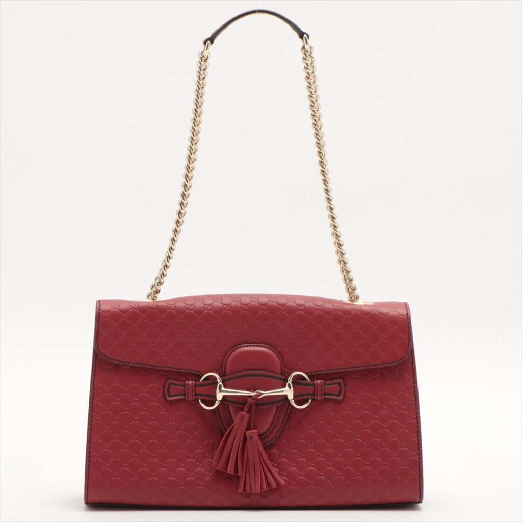 Micro Guccissima Red Leather - Product Image 2