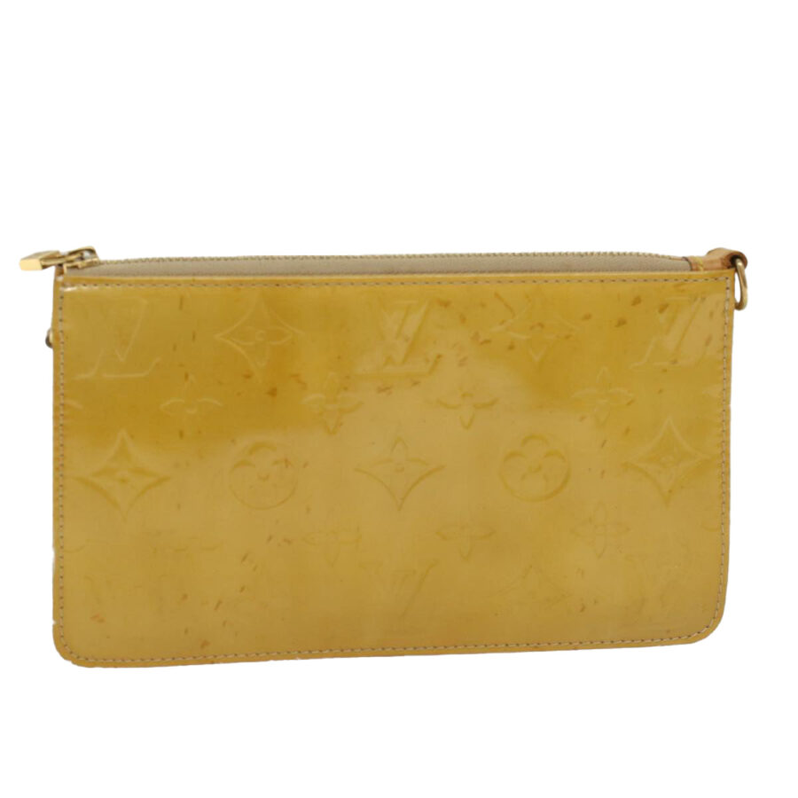 LOUIS VUITTON Monogram Vernis Lexington Accessory Pouch Beige Auth tb780 | Studio Nafay