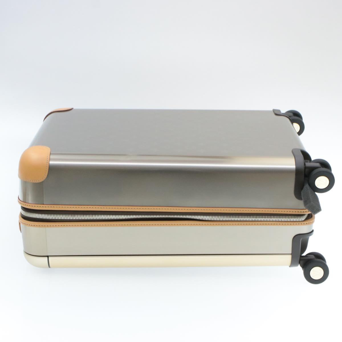 LOUIS VUITTON Monogram Titanium Horizon 55 Roller Suitcase LV ak157A