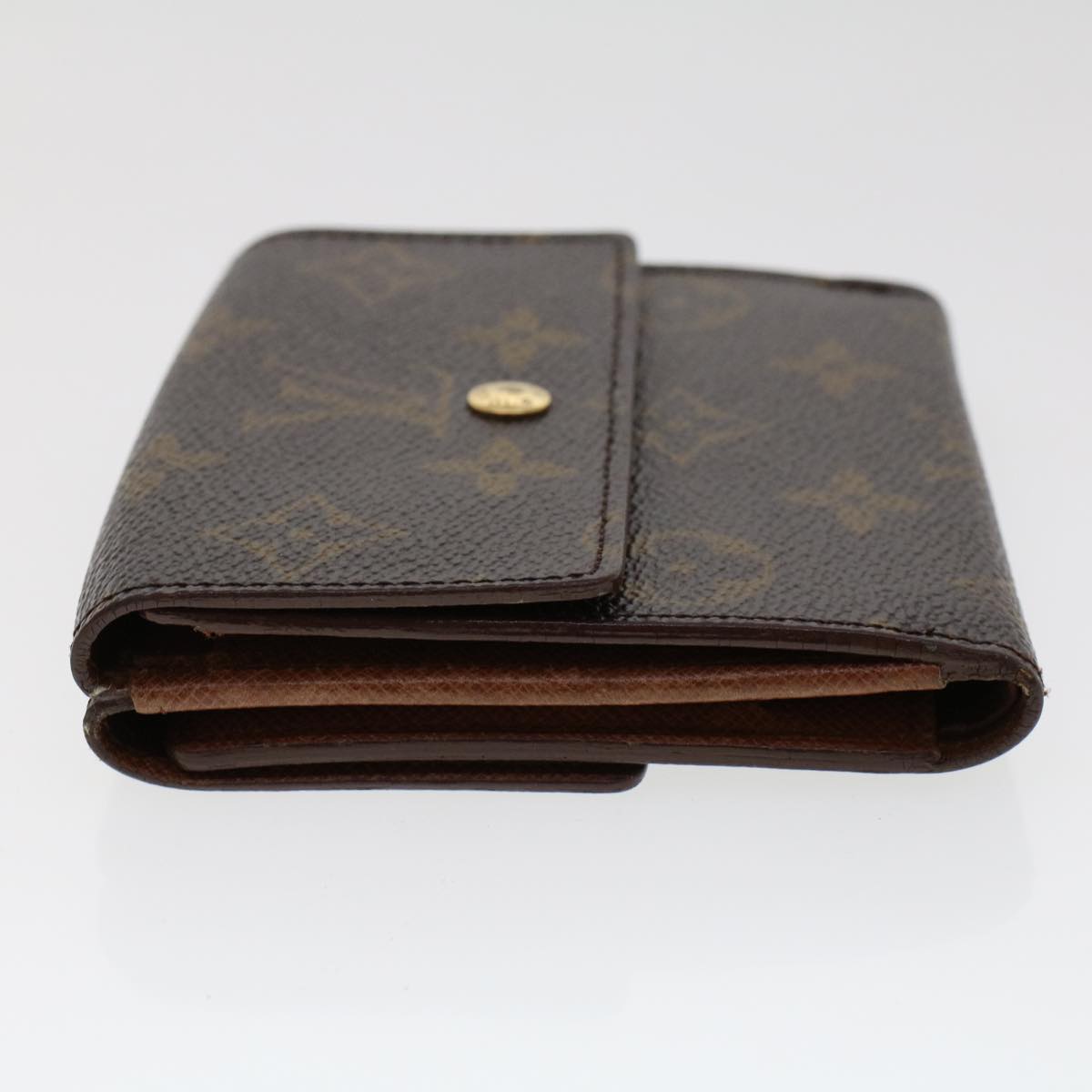 LOUIS VUITTON Monogram Porte Monnaie Bier Cartes Crdit LV yk7745