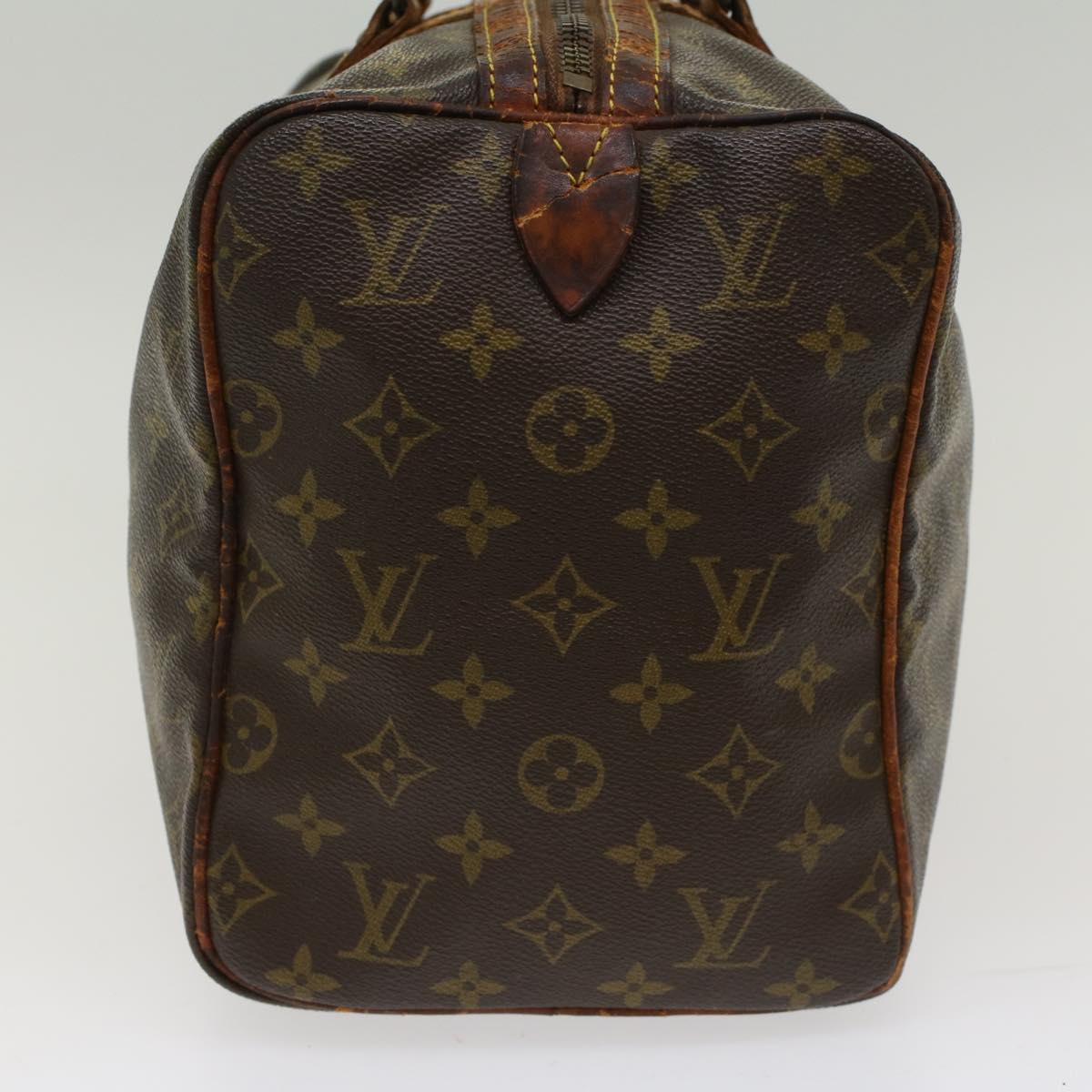 LOUIS VUITTON Monogram Sac Souple 35 Boston Bag LV yk7965