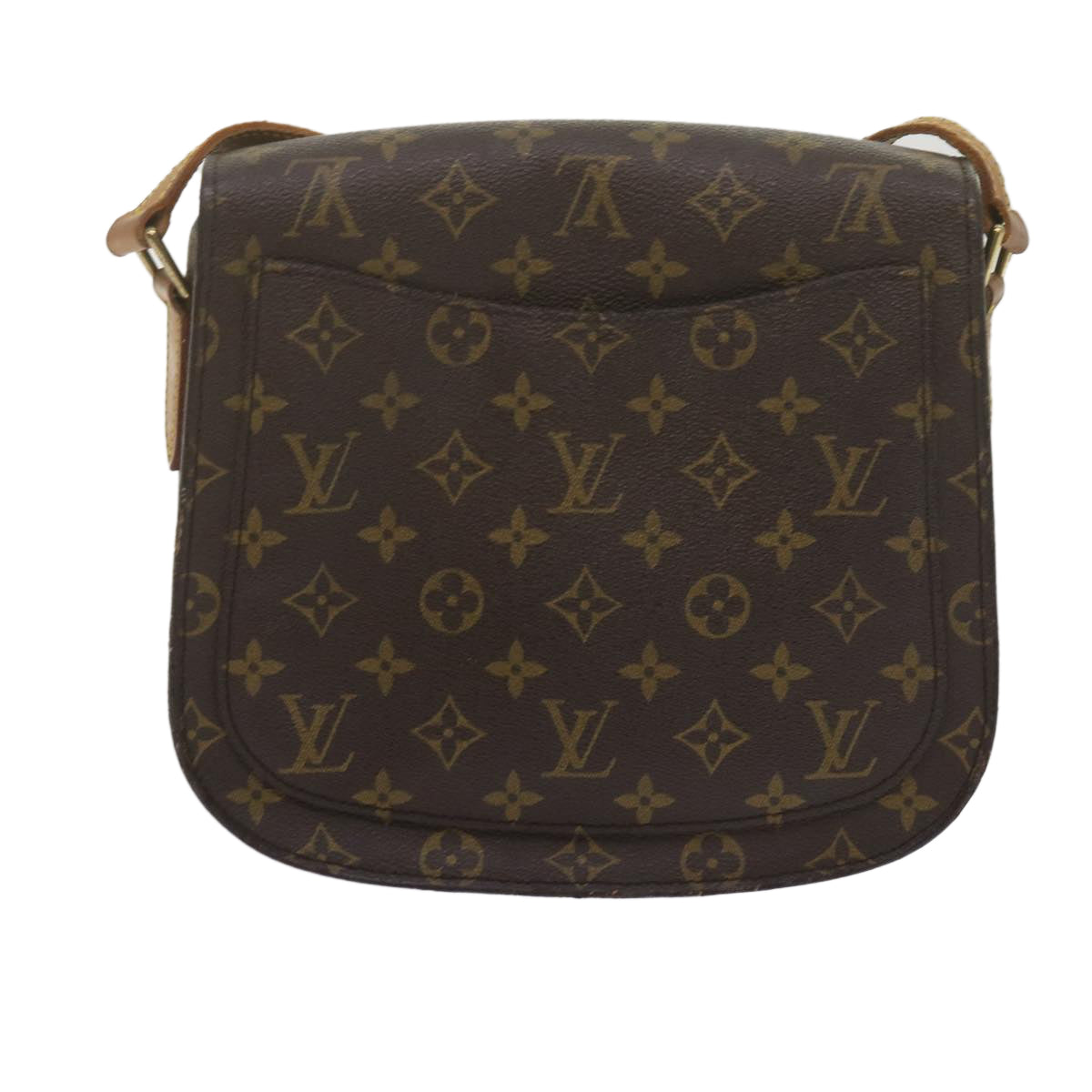 LOUIS VUITTON Monogram Saint Cloud GM Shoulder Bag LV Auth yk9940
