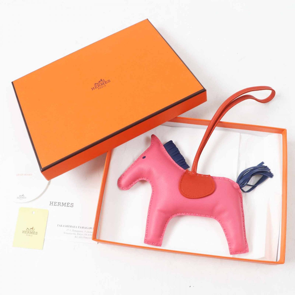 HERMES Bag charm Anyo Miro multicolor Rodeo Charm Women