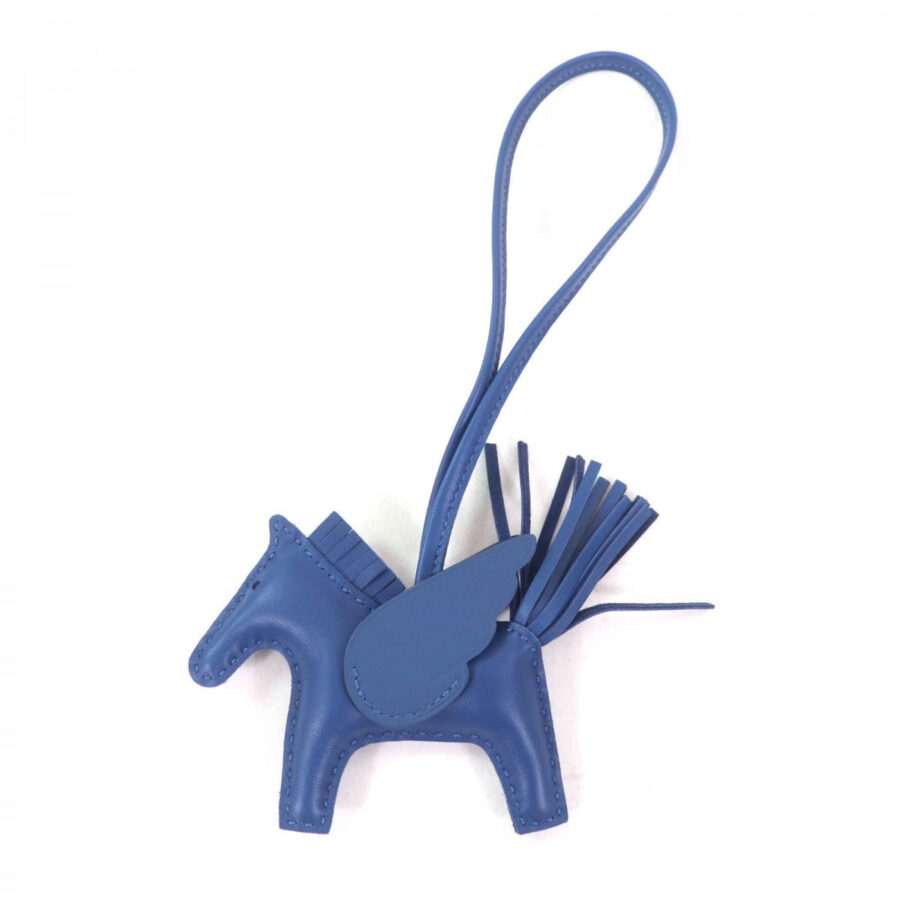 HERMES Bag charm Anyo Miro blue Rodeo PM | Studio Nafay