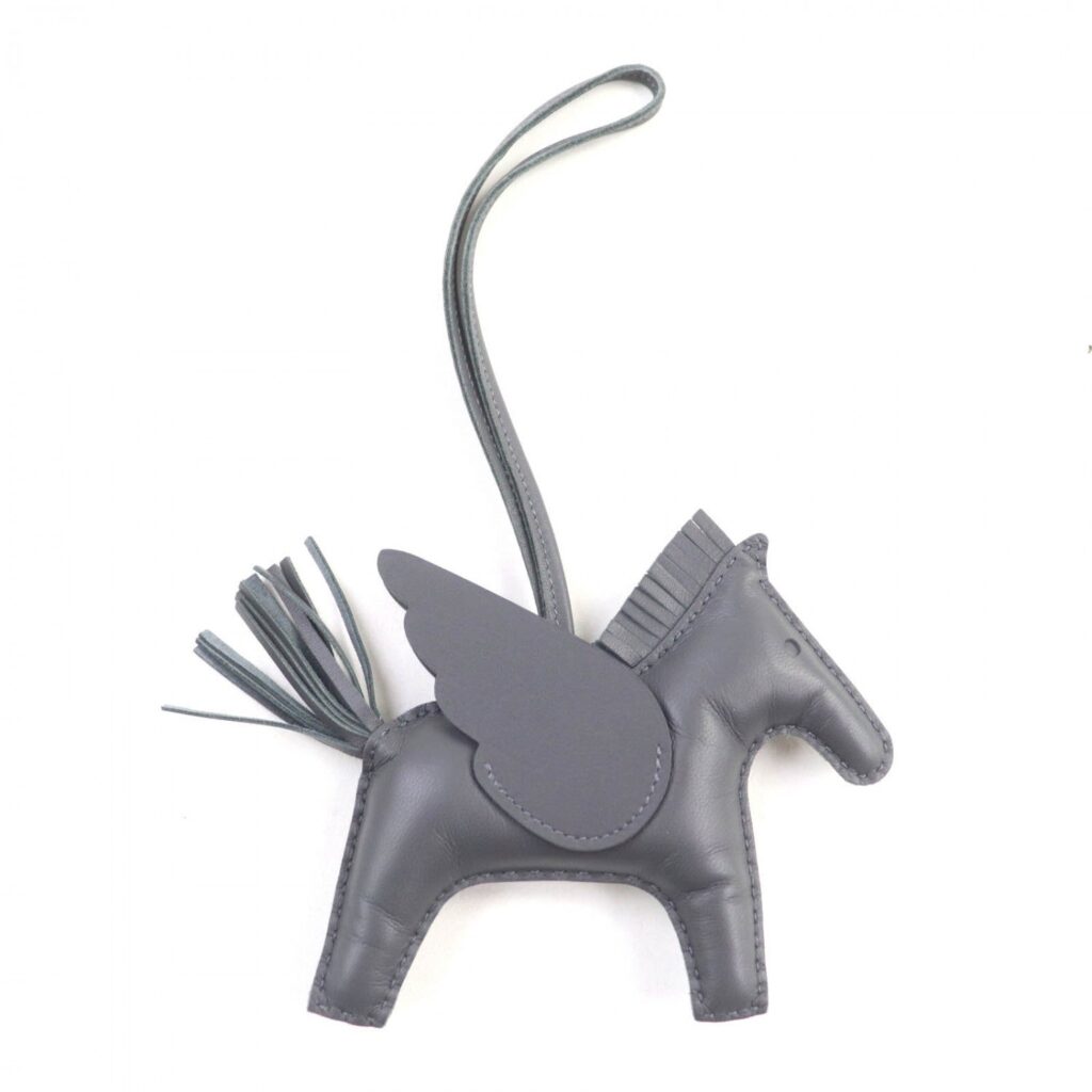 HERMES Bag charm Anyo Miro gray Rodeo Charm Pegasus MM - Product Image 2