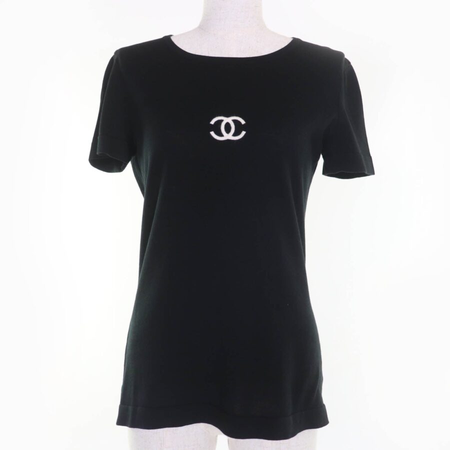 Chanel COCO Mark Cotton Knit Top Handbag | Studio Nafay