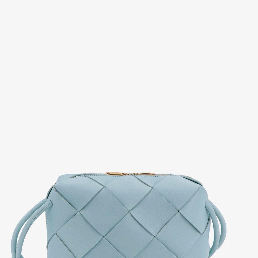 Bottega Veneta Woman Bottega Veneta Woman Blue Shoulder Bags | Studio Nafay