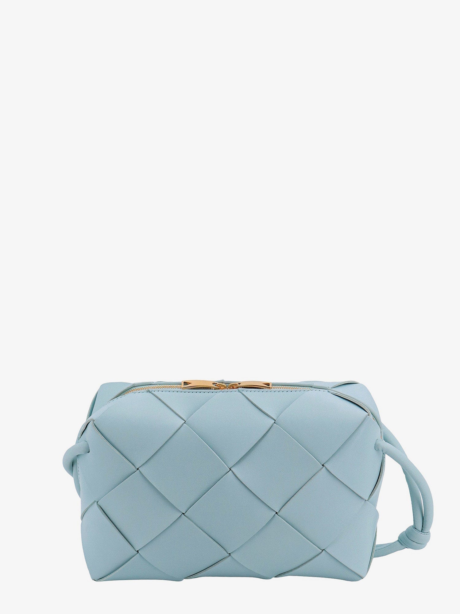 Bottega Veneta Woman Bottega Veneta Woman Blue Shoulder Bags - Product Image 2