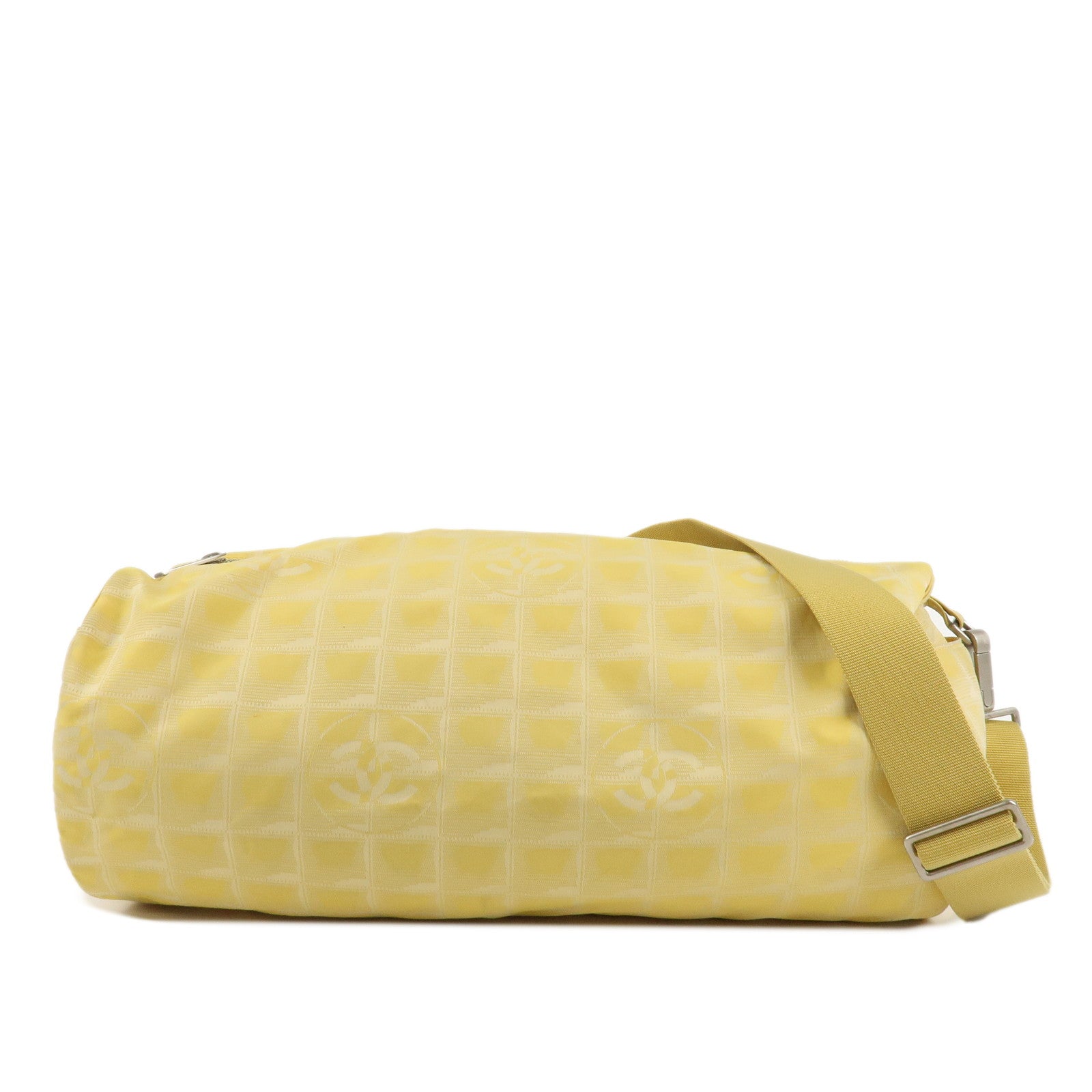 Chanel Leather Yellow Elegant Handbag 2
