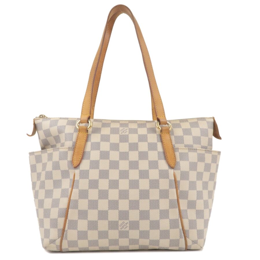 Louis Vuitton Damier Azur Totally PM Tote Bag Ivory | Studio Nafay