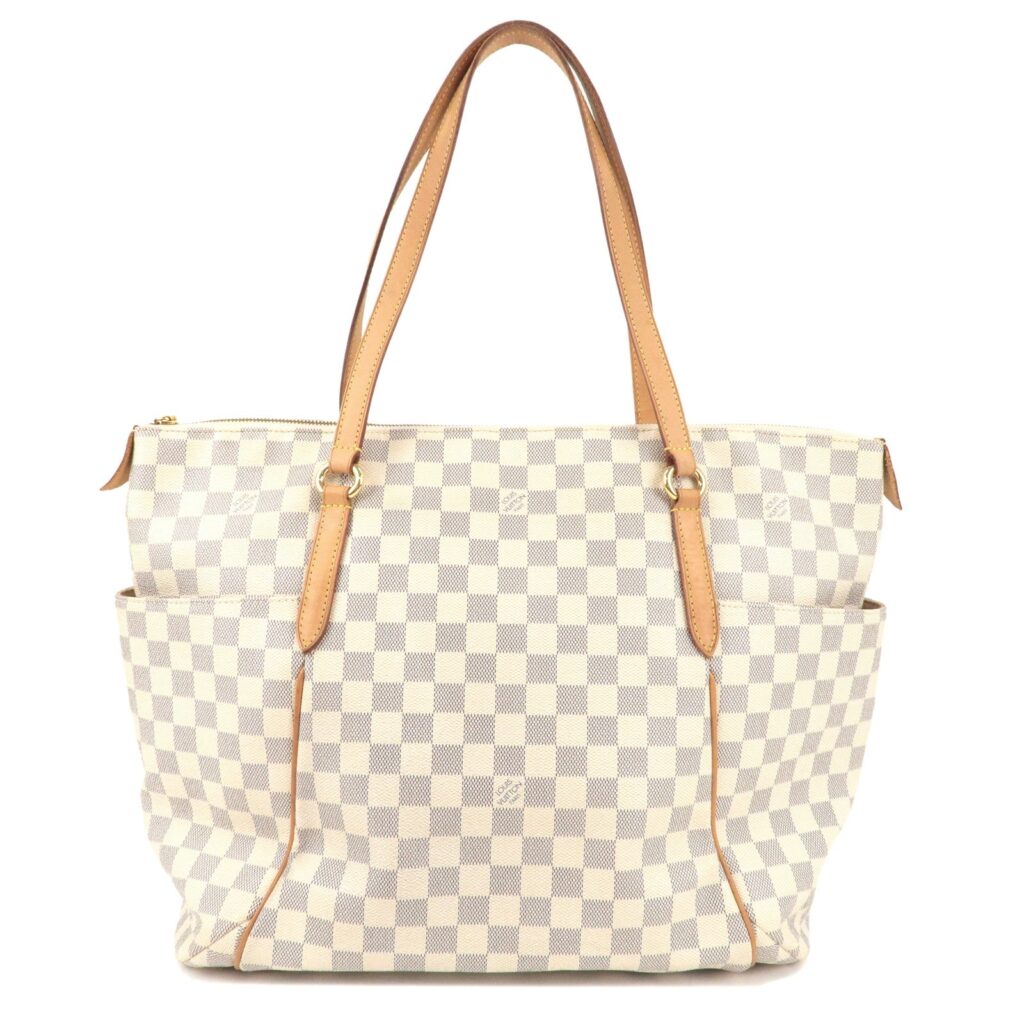Louis Vuitton Damier Azur Totally GM Tote Shoulder Bag | Studio Nafay