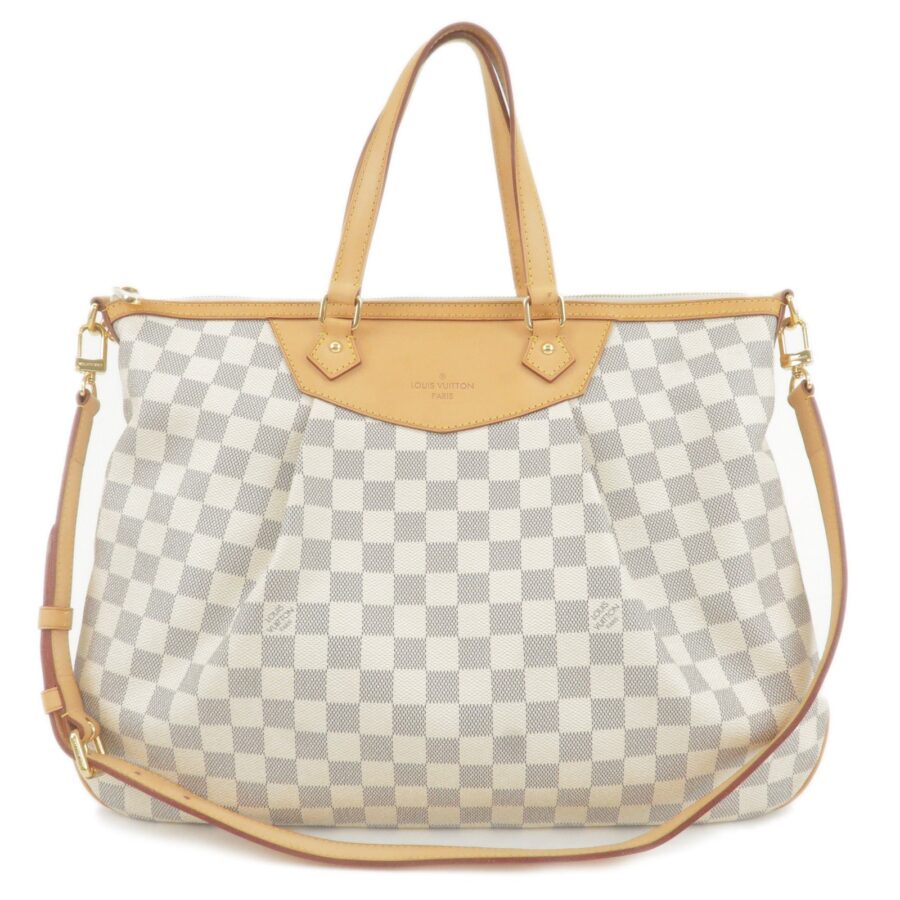 Louis Vuitton Damier Azur Siracusa GM Shoulder Bag | Studio Nafay