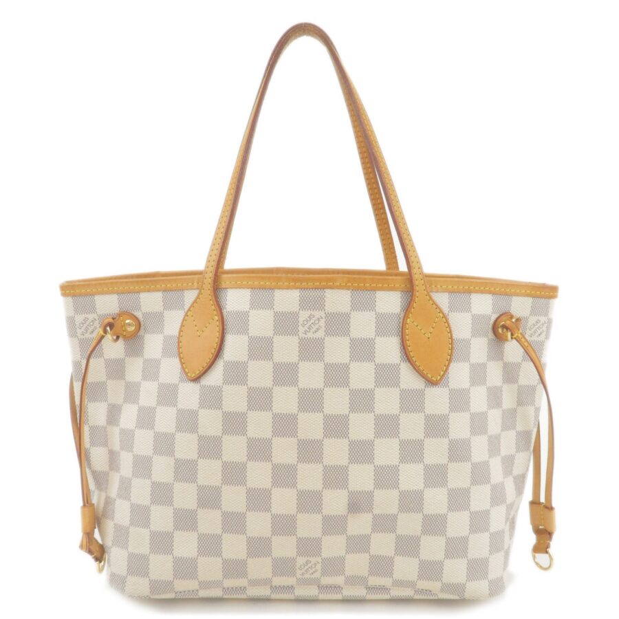 Louis Vuitton Damier Azur Neverfull PM Tote Bag | Studio Nafay