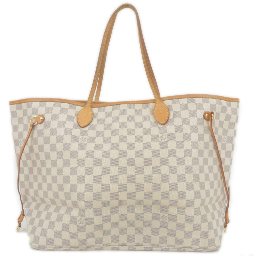 Louis Vuitton Damier Azur Neverfull GM Tote Bag Hand Bag | Studio Nafay
