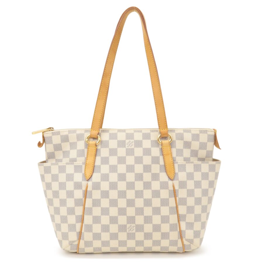 Louis Vuitton Damier Azur Totally PM Tote Bag Hand Bag | Studio Nafay